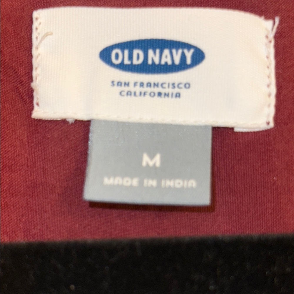 Old Navy Maroon Blouse - Picture 2 of 3
